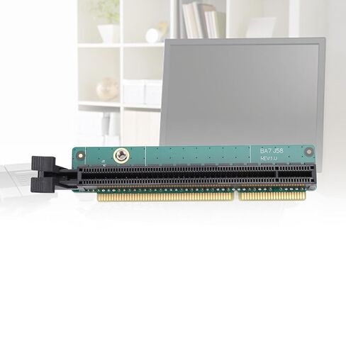 PCI E Riser Card PCI E 16X Graphics Card Adapter Adapter for Tiny6 Series with Plug and Play Wide Compatibility for P340 P350 M90Q P620 P1000 (with Back Plate) in Saudi Arabia
