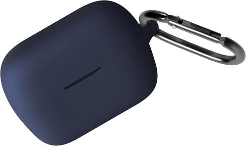 حافظة سيليكون Geiomoo لجهاز Anker Soundcore C50i، غطاء حماية ناعم ومرن مقاوم للخدش مع حلقة تسلق (أسود) in Kuwait