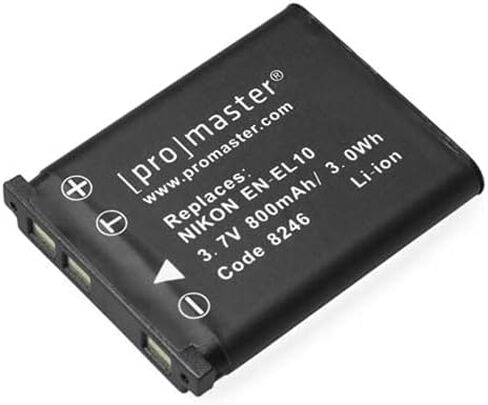 Promaster EN-EL10 Battery - Replacement for Nikon EN-EL10 in Saudi Arabia