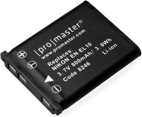 Promaster EN-EL10 Battery - Replacement for Nikon EN-EL10 in Saudi Arabia