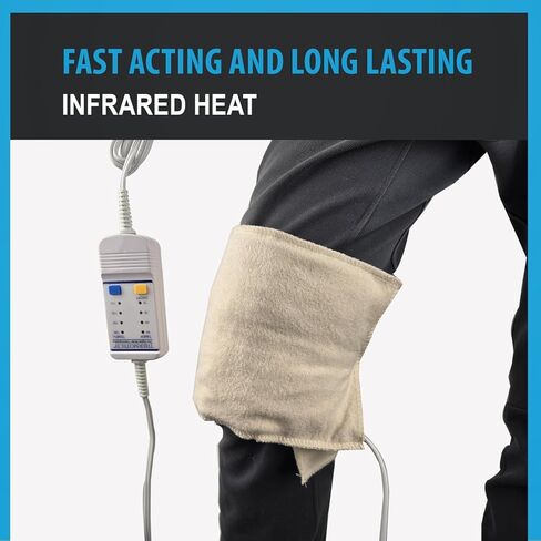Thermotech Automatic Digital Moist Heating Pad Heating Pad, Beige, king 27 X14 in Saudi Arabia