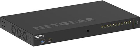 محول إيثرنت Netgear AV Line M4250-10G2XF-PoE++ - 10 منافذ - يمكن التحكم فيه - 3 طبقات مدعومة - معياري - استهلاك الطاقة 26.30 وات - ميزانية 720 وات PoE - ألياف بصرية، زوج ملتوي - منافذ PoE - 1U - in Kuwait