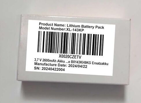 بطارية ليثيوم أيون 18650 1s1p 2600 مللي أمبير 3.7 فولت قابلة لإعادة الشحن مع قابس أسلاك موصل Jst PH2.0/2p للمنتجات الإلكترونية التي تصنعها بنفسك، والألعاب، والإضاءة، ومعدات البلوتوث والمزيد in Saudi Arabia