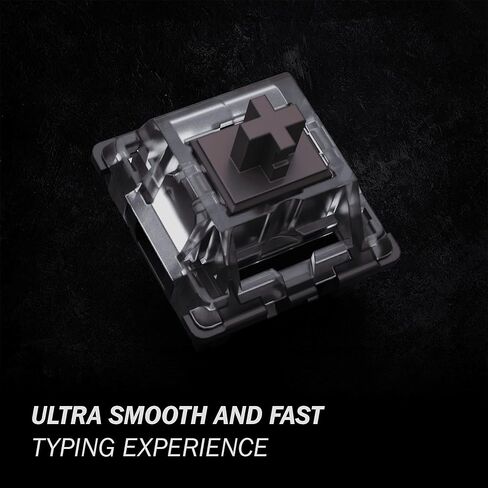 Gateron KS-15 Optical Switches for MX Mechanical Gaming Keyboard | 55g Force | Tactile| Clear Top RGB Switches for Backlit Keyboard | (65 PCS, Brown) in Saudi Arabia