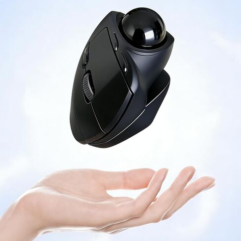 حامل Ergo لجهاز Logitech MX Ergo | قاعدة دعم دقيقة وملائمة | تصميم مضاد للانزلاق مع مساحة تخزين للأدوات والملحقات in Kuwait