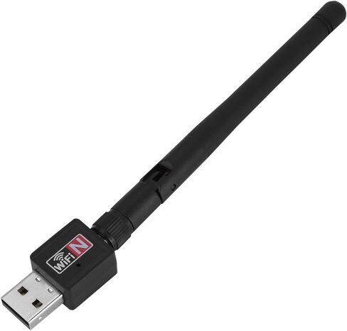 CHICIRIS 300Mbps لاسلكي USB2.0 بطاقة واي فاي محول جهاز إرسال واستقبال الإشارة لـ MACLinux 2.4Ghz تصميم صغير خفيف الوزن in Kuwait