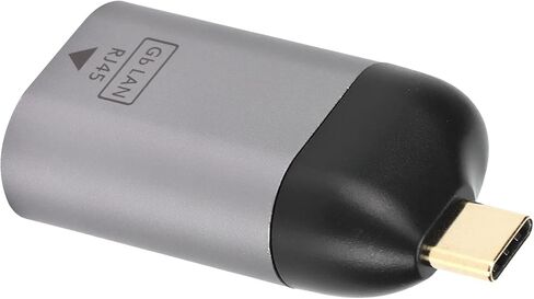 محول إيثرنت SUNGOOYUE، غلاف ألومنيوم، توصيل وتشغيل محول USB C إلى RJ45، إيثرنت فائق السرعة لأجهزة الكمبيوتر المحمولة والأجهزة اللوحية مع واجهة TypeC (#1) in Kuwait