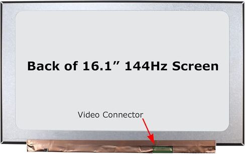 SCREENARAMA New Screen Replacement for HP p/n M02082-001, FHD 1920x1080, 40pins, 144Hz, IPS, Matte, LCD LED Display with Tools in Kuwait