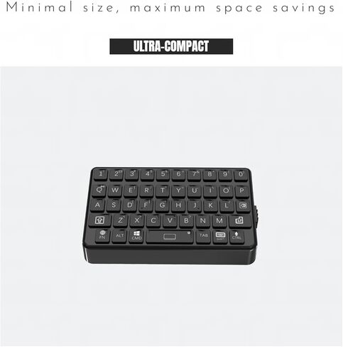 DarkWalker Computer Keyboard, Bluetooth Mini Keyboard for iOS/iPhone/iPad/Mac/Android/Tablet/PC in Saudi Arabia