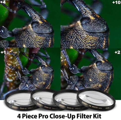 عدسة Nikon NIKKOR Z DX مقاس 16-50 مم f/3.5-6.3 VR (20084) مع بطاقة ذاكرة Ultra SDHC سعة 64 جيجابايت + حقيبة عدسة مبطنة + Pro Monopod مقاس 70 بوصة + مجموعة مرشح مكونة من 8 قطع (ماكرو، UV، CPL، FLD) (متجددة) in Kuwait