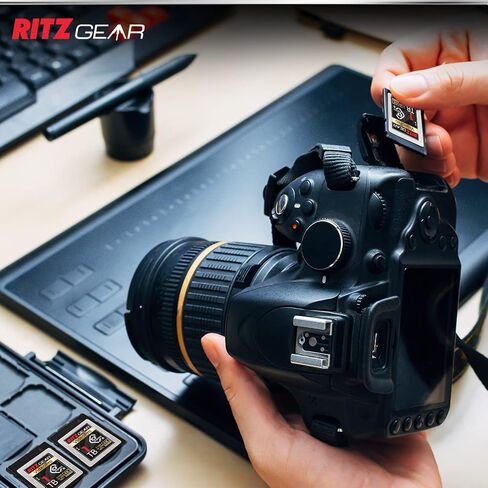 كاميرات Ritz Gear CFExpress Type B سعة 1 تيرابايت (1700/1400 R/W) المتوافقة مع كاميرات DSLR. (لا يُنصح باستخدامه مع كاميرات نيكون) in Kuwait