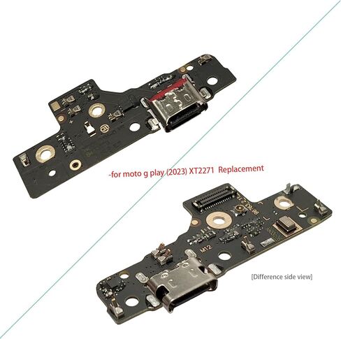 Moto g Play (2023) Charging Port Replacement Board Parts,xt2217 Charging Dock Connector Parts Compatiable with Moto rola Moto g Play (2023) XT2271 XT2271-1 XT2271-3 XT2271-5 6.5 Inches in Saudi Arabia