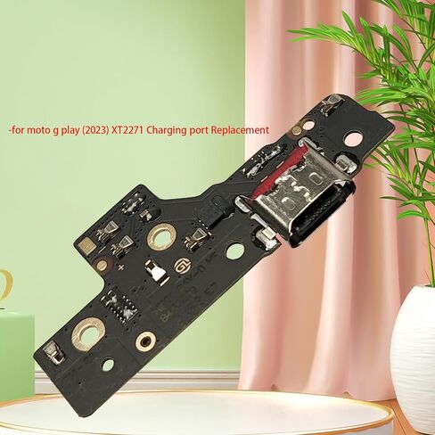 Moto g Play (2023) Charging Port Replacement Board Parts,xt2217 Charging Dock Connector Parts Compatiable with Moto rola Moto g Play (2023) XT2271 XT2271-1 XT2271-3 XT2271-5 6.5 Inches in Saudi Arabia