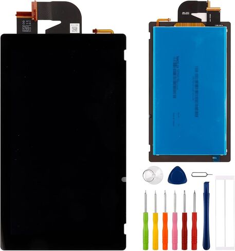 LCD Display Compatible with Nintendo Switch V2 HAC-001(-01) 2019 LCD Display Touch Screen Assembly with Tools(not fit V1) in Saudi Arabia