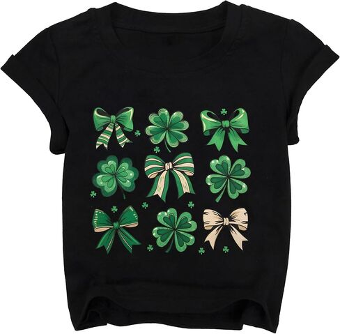 St Patricks Day Shirt for Toddler Boys Shamrock Green T Shirts Girls Lucky Charms Shirt Kid Irish Saint Tee Top in Kuwait