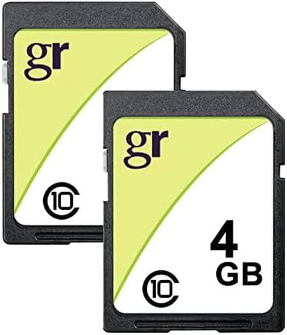 GoRAM 4GB SDHC Class 10 Flash Memory SD Camera Card (2 Pack) in Saudi Arabia