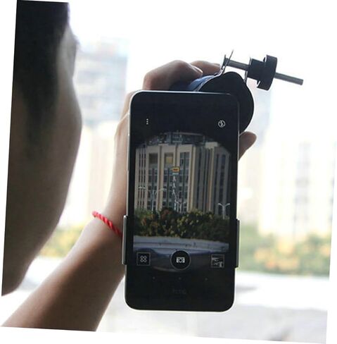Homoyoyo Mobile Phone Photography Stand Universal Microscope Telescope Bracket 24-48mm Adapter for Cell Phone Camera Mounts 57-95mm Wide Scratch- in Saudi Arabia