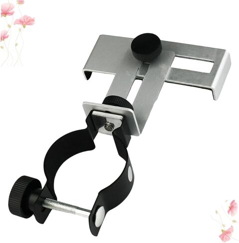 Homoyoyo Mobile Phone Photography Stand Universal Microscope Telescope Bracket 24-48mm Adapter for Cell Phone Camera Mounts 57-95mm Wide Scratch- in Saudi Arabia