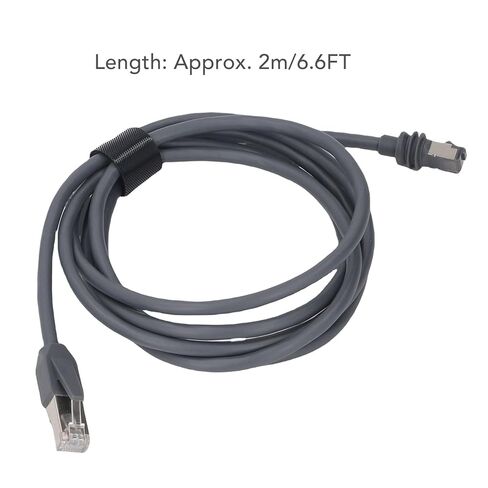 Aramox Water Proof Rectangular Satellite Antenna to RJ45 Cable, 26AWG for Gen3, 1200mps Transmit Speed, Ideal for Home and Outdoor Use in Saudi Arabia