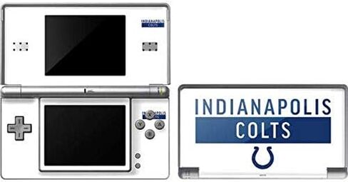 Skinit Decal Gaming Skin Compatible with DS Lite - Officially Licensed NFL Indianapolis Colts White Performance Series Design in Saudi Arabia