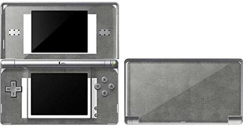 ملصق Skinit المخصص للألعاب متوافق مع DS Lite - تصميم Skinit المرخص رسميًا والمصمم في الأصل بتصميم Speckle Gray Concrete in Saudi Arabia