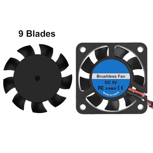 4pcs 40mm USB Brushless Cooling Fan 40mm x10mm DC 5V Quiet Cooling Fan 4010 Mini Computer Fan for Small Appliances Series Replacement in Saudi Arabia