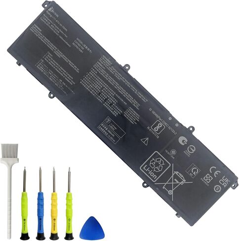 C31N2105 70Wh Battery Replacement for Asus Zenbook 14 OLED UX3404VA Vivobook 14X M1403QA M3402RA M5402RA S5402ZA 15X OLED X1503ZA K6500ZE M3502QA 16X M1603QA K6602HC K6602HE 11.61V 5895 in Saudi Arabia