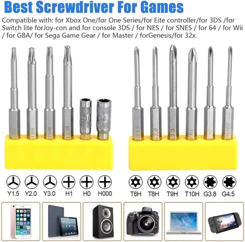 العالمي 19 في 1 مفك مجموعة T6H T8H T9H T10H مفك براغي نجمية مجموعة أدوات لملحقات وحدة التحكم في الألعاب in Kuwait