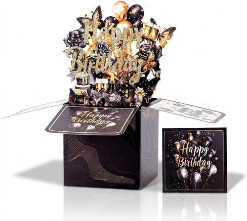 Birthday Card Pop Up Card 3D Butterflies & Forever Flower Bouquet Greeting Christmas Card for Women Wife Mom Daughter Sister-Christmas Gift,Festive Holiday Card,Purple in Saudi Arabia