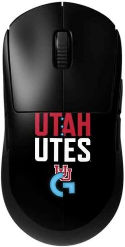 Skinit Decal Other Skin Compatible with G Pro Wireless Gaming Mouse - Officially Licensed University of Utah Logo Design in Saudi Arabia