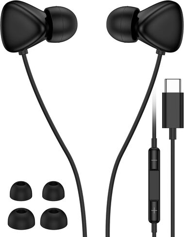 Samsung USB C Earbuds Wired, Android USB Type C in-Ear Wired Headphones for Samsung Galaxy S26 S25 S24 S23 Ultra A17 A16 A36, Corded Earbuds Type C Headphones Earphones for Google Pixel 10 9 8 7 Pro in Kuwait