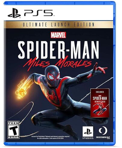 لعبة Marvel's Spider-Man: Miles Morales Ultimate Launch Edition - بلاي ستيشن 5 (متجددة) in Kuwait