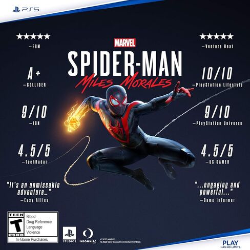 لعبة Marvel's Spider-Man: Miles Morales Ultimate Launch Edition - بلاي ستيشن 5 (متجددة) in Kuwait