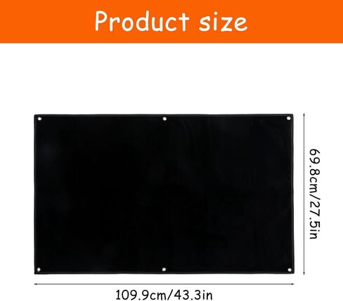 Tobeelec 43.3 x 27.5 Inches Tactical Moral Patch Holder Panel Wall Display Board Hang Display Poster Frame Hang to Wall Board Panel for Showing Hook and Loop Emblems in Saudi Arabia