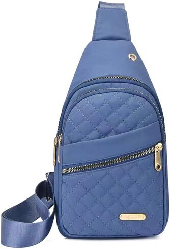 Crossbody Small Sling Backpack Sling Bag for Women Men, Chest Bag Daypack Crossbody for Travel Sport Running Hiking (White) in Saudi Arabia