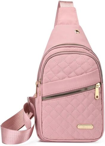 Crossbody Small Sling Backpack Sling Bag for Women Men, Chest Bag Daypack Crossbody for Travel Sport Running Hiking (White) in Saudi Arabia