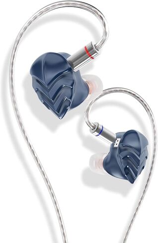 سماعات أذن Hidizs MK12 Turris Wired IEMs، مشغل مغنيسيوم نقي 12 مم 91% مع شاشات مغناطيسية 1.5T داخل الأذن، صوت من فئة الاستوديو، 10 هرتز - 45 كيلو هرتز، معتمد عالي الدقة، مرشحات هوائية، كابل OFC قابل للفصل، 4.4 مم in Kuwait