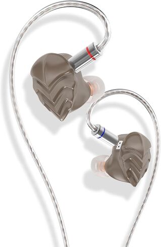 سماعات أذن Hidizs MK12 Turris Wired IEMs، مشغل مغنيسيوم نقي 12 مم 91% مع شاشات مغناطيسية 1.5T داخل الأذن، صوت من فئة الاستوديو، 10 هرتز - 45 كيلو هرتز، معتمد عالي الدقة، مرشحات هوائية، كابل OFC قابل للفصل، 4.4 مم in Kuwait