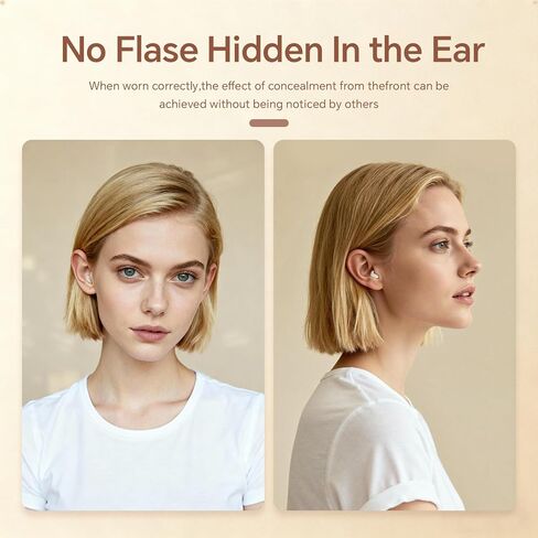Sleep Ear Buds Mini Flat Invisible Earbuds Sleeping Headphones for Side Sleepers, Comfortable Low Profile Small Tiny Discreet Micro Hidden Earbuds Wireless Bluetooth for Work, Small Ear Canals in Saudi Arabia