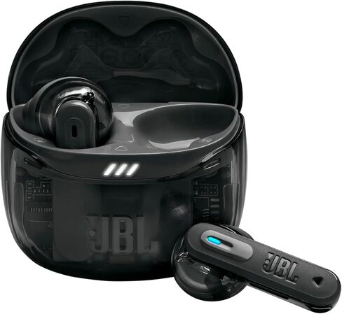 JBL Tune Flex 2 - سماعات أذن لاسلكية حقيقية لإلغاء الضوضاء، صوت مكاني وتقنية محيطة ذكية، (أسود شبحي) (متجدد) in Kuwait