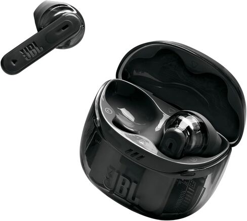 JBL Tune Flex 2 - سماعات أذن لاسلكية حقيقية لإلغاء الضوضاء، صوت مكاني وتقنية محيطة ذكية، (أسود شبحي) (متجدد) in Kuwait