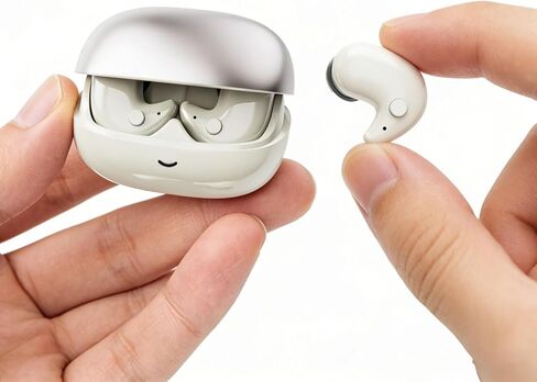 Sleep Ear Buds Mini Flat Invisible Earbuds Sleeping Headphones for Side Sleepers, Comfortable Low Profile Small Tiny Discreet Micro Hidden Earbuds Wireless Bluetooth for Work, Small Ear Canals in Saudi Arabia