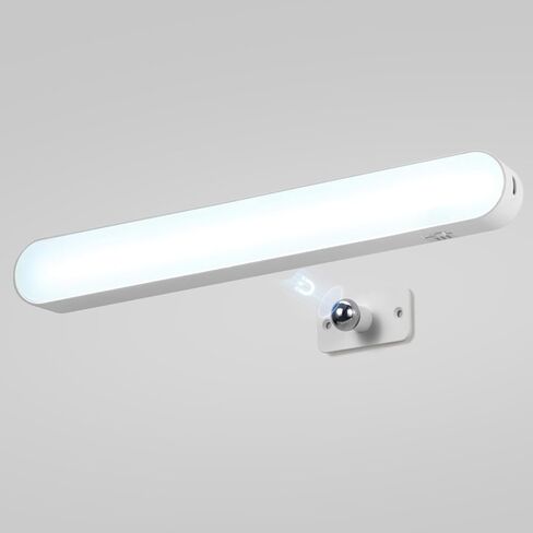 Combuh Modern Bathroom Light Fixtures Over Mirror 16 Inch IP44 9W Chrome Bathroom Vanity Light Bar for Bathroom Wall Sconce CoolWhite 6000K in Kuwait