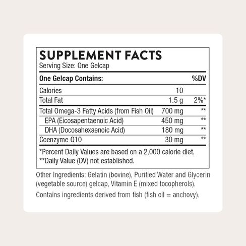 Omega-3 w/CoQ10 by Thorne Research in Saudi Arabia