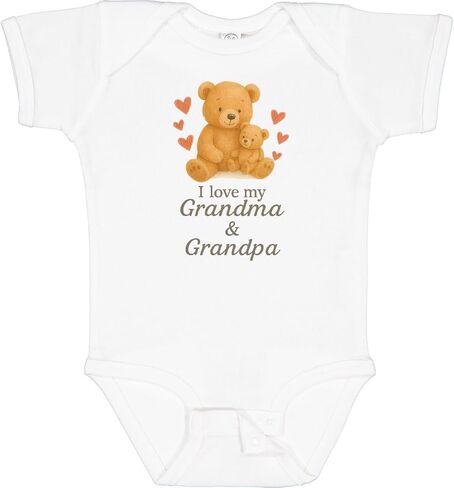 بدلة أطفال من Inktastic I Love My Grandma and Grandpa Bear Family in Saudi Arabia