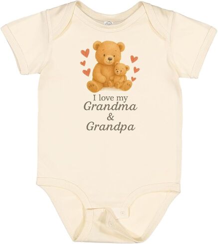 بدلة أطفال من Inktastic I Love My Grandma and Grandpa Bear Family in Kuwait