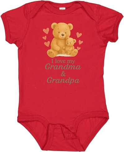 بدلة أطفال من Inktastic I Love My Grandma and Grandpa Bear Family in Saudi Arabia
