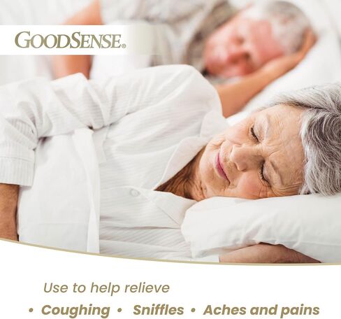 كبسولات هلامية ليلية من GoodSense للبرد والأنفلونزا، تخفف الآلام والأوجاع المرتبطة بالبرد والأنفلونزا، 24 قطعة (عبوة من قطعة واحدة) in Kuwait