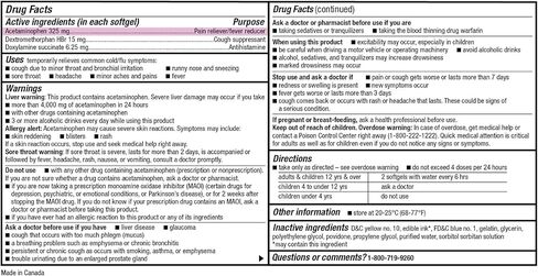 كبسولات هلامية ليلية من GoodSense للبرد والأنفلونزا، تخفف الآلام والأوجاع المرتبطة بالبرد والأنفلونزا، 24 قطعة (عبوة من قطعة واحدة) in Kuwait