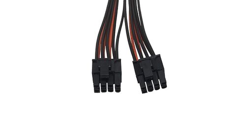 4 قطع UL 1007 Wire 18AWG PCI-E 8pin إلى Dual 8-pin Y-Splitter Extension Cable للتعدين GPU in Kuwait